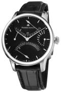 Maurice Lacroix Herreur MP6518-SS001-330-1 Masterpiece Sort/Læder