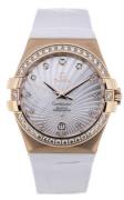Omega Dameur 123.58.35.20.55.003 Constellation Co-Axial 35mm Læder