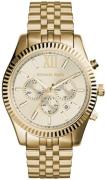 Michael Kors Herreur MK8281 Lexington Guldfarvet/Gul guldtonet stål