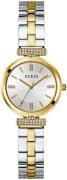 Guess Dameur GW0762L5 Array Sølvfarvet/Gul guldtonet stål Ø28 mm