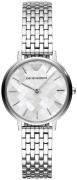 Emporio Armani Dameur AR11112 Dress Hvid/Stål Ø32 mm