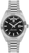 Philipp Plein Herreur PWPNA0824 Superlatives Sort/Stål Ø42 mm