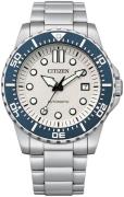 Citizen Herreur NJ0171-81A Sølvfarvet/Stål Ø43 mm