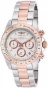 Invicta Herreur ILE6932A Speedway Hvid/Rosaguldtonet stål Ø39.5 mm