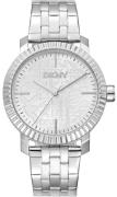 DKNY Dameur DK1L053M0015 Chambers Maxi Sølvfarvet/Stål Ø36 mm