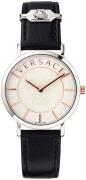 Versace Dameur VEK400721 Essential Hvid/Læder Ø36 mm