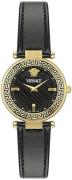 Versace Dameur VE8B00224 Reve Sort/Læder Ø35 mm