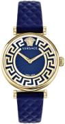 Versace Dameur VE1CA0223 Milanese Blå/Læder Ø35 mm
