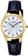 Lorus Dameur RRS98UX9 Classic Sølvfarvet/Læder Ø30 mm