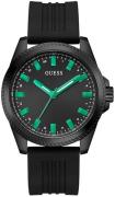 Guess Herreur GW0639G4 Champ Sort/Gummi Ø44 mm
