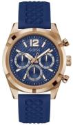 Guess Herreur GW0729G3 Resistance Blå/Gummi Ø44 mm