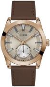 Guess Herreur GW0793G3 Greyson Grå/Læder Ø44 mm