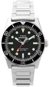 Timex Herreur TW2W95200 Deepwater Sort/Stål Ø40 mm