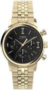 Timex Herreur TW2W59900 Marlin Sort/Gul guldtonet stål Ø40 mm