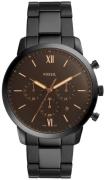 Fossil Herreur FS5525 Neutra Chrono Brun/Stål Ø44 mm