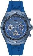 Guess Herreur GW0717G2 Blå/Gummi Ø46 mm