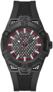 Guess Herreur GW0712G1 Sort/Gummi Ø44 mm