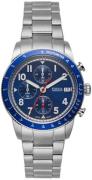Fossil Herreur FS6047 Sport Tourer Blå/Stål Ø42 mm
