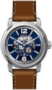 Fossil Herreur ME3263 Heritage Blå/Læder Ø43 mm