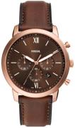 Fossil Herreur FS6026 Neutra Brun/Læder Ø44 mm
