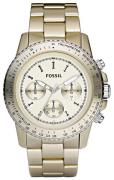 Fossil Dameur CH2708 Stella Guld/Gul guldtonet stål Ø44 mm