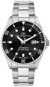 Philip Watch Herreur R8223216009 Classic Sort/Stål Ø42 mm