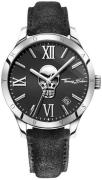 Thomas Sabo Herreur WA0210-218-203 Rebel Grå/Læder Ø43 mm