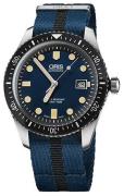 Oris Herreur 01 733 7720 4055-07 5 21 28FC Diving Blå/Stål Ø42 mm
