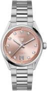 TAG Heuer Dameur WBN231D.BA0001 Carrera Rosa/Stål Ø36 mm