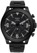 Fossil Herreur FS5754 Latitude Sort/Stål Ø50 mm