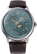 Orient Herreur RA-AK0805E30B Bambino Grøn/Læder Ø41.5 mm