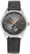 Longines Herreur L4.815.4.52.2 Flagship Heritage Grå/Læder Ø38.5 mm