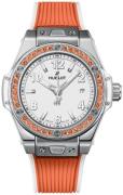 Hublot Dameur 485.SO.2210.RX.1206 Big Bang 33mm One Click Hvid/Gummi