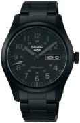 Seiko 5 Sports Herreur SRPJ09K1 Sort/Stål Ø39.5 mm