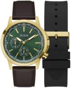 Guess Herreur GW0664G2 Spec Grøn/Gummi Ø44 mm