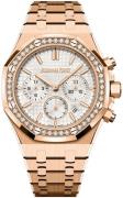 Audemars Piguet 26715OR.ZZ.1356OR.01 Royal Oak Sølvfarvet/18 karat