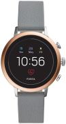 Fossil Herreur FTW6016 Q Venture LCD/Gummi Ø40 mm