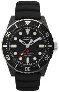 Timex Herreur TW2Y02200 Deepwater Sort/Gummi Ø43 mm