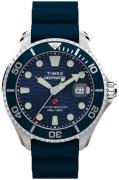 Timex Herreur TW2W81500 Deepwater Blå/Gummi Ø44 mm