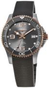 Longines Herreur L3.781.3.78.9 HydroConquest Grå/Gummi Ø41 mm