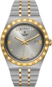 Tudor Herreur M28603-0002 Royal Sølvfarvet/18 karat guld Ø41 mm