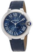 Cartier Herreur WSBB0027 Ballon Bleu De Blå/Læder Ø42 mm