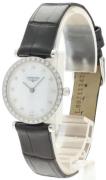 Longines Dameur L4.341.0.80.2 La Grande Classique De Hvid/Læder Ø24