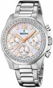 Festina Dameur F20606-1 Boyfriend Hvid/Stål Ø39 mm