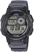 Casio Herreur AE-1000W-8AVEF Timeless Collection LCD/Gummi Ø43 mm