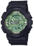 Casio Herreur GA-110CD-1A3ER G-shock Grøn/Resinplast Ø51.2 mm