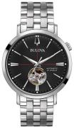 Bulova Herreur 96A199 Sort/Stål Ø41 mm