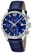 Festina Herreur F16760-3 Sport Blå/Læder Ø43 mm