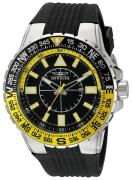 Invicta Herreur 19267 Aviator Sort/Gummi Ø52 mm