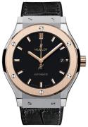 Hublot Herreur 511.NO.1181.LR Classic Fusion Sort/Læder Ø45 mm